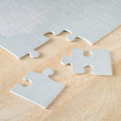 キュートコアラ&ベビーウォーターカラーニュートラル子供部屋ティール（緑がかった色） ジグソーパズル (側面)