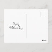 キュートコアラ&ベビーウォーターカラーニュートラル子供部屋ティール（緑がかった色） ポストカード (裏面)