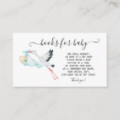 キュートコウノトリベビージグザグ エンクロージャーカード (正面)