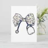 キュートコケットボウコケットボウナース看護 招待状 (スタンド正面)