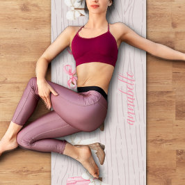 キュートコケット女性のカーボーイブーツパーソナライズされた ヨガマット