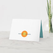 キュートコッカティエルバードプンおもしろい誕生日ビッグティエル カード (裏面)