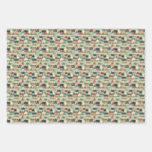 キュートコテージコアハウスウォーミングパーティー ラッピングペーパーシート (正面3)