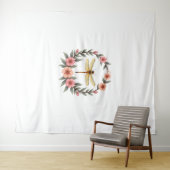 キュートコテージコアフローラトンフライエステティックガールズ タペストリー (インサイチュ(横))