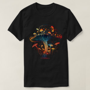 キュートコテージコアマッシュルームエステティックヒッピー Tシャツ