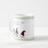 キュートコテージコア格言 コーヒーマグカップ (正面左)