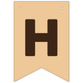 キュートコルギドッグ誕生日 バンティングフラッグ (第2の旗)