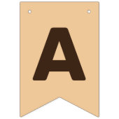 キュートコルギドッグ誕生日 バンティングフラッグ (第3の旗)