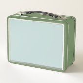 キュートコンクリートミキサーイラストレーションカスタム メタルランチボックス (裏面)