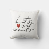 キュートコンフィ引用文デザイン クッション (正面)