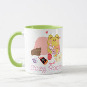 キュートコージーイントロヴェートコテージコアフロッグ マグカップ (左)