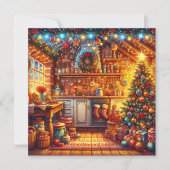 キュートコージーヴィンテージキッチクリスマスフェスティバルキッチン (正面)