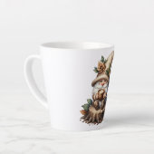 キュートコーヒー格言ラテマグカップ カフェラテマグ (左アングル)