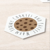 キュートコーヒー紙コースター ペーパーコースター (アングル)