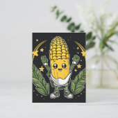 キュートコーンイエロー ポストカード (スタンド正面)