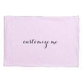 キュートコ熱狂するルギレディーピンク 枕カバー (裏面)