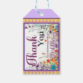 キュートゴシックガーデンシュガースカル ギフトタグ (正面)