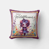 キュートゴシックガーデンシュガースカル クッション (正面)