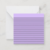 キュートゴシックガーデンシュガースカル ノートカード (裏面)