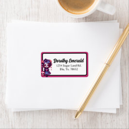 キュートゴシックガーデンシュガースカル ラベル