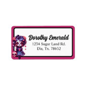 キュートゴシックガーデンシュガースカル ラベル (正面)