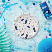 キュートゴルフ紙プレート ペーパープレート (パーティー)