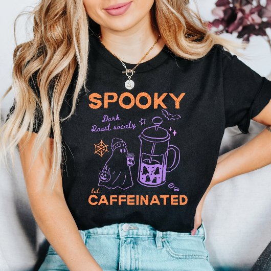 キュートゴーストダークローストソサエティハロウィン Tシャツ