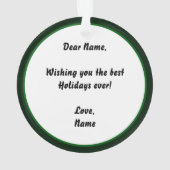 キュートゴールデンドードル オーナメント (裏面)