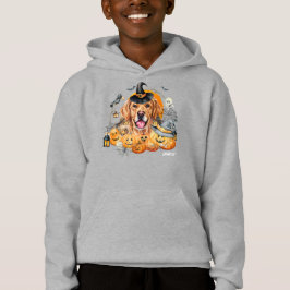 キュートゴールデンレトリエバーハロウィーンドッグカスタム