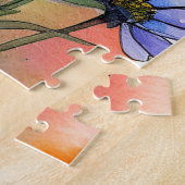 キュートゴールデンレトリエバーパピーパズル ジグソーパズル (側面)