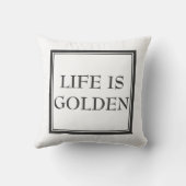 キュートゴールデンレトリバー クッション (裏面)