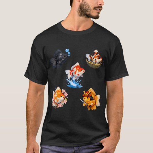 キュートゴールドフィッシュ Tシャツ (正面)