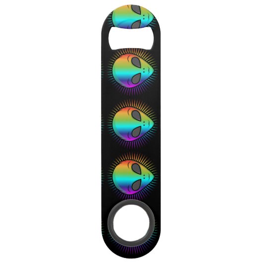 キュートサイケデリックエイリアンヘッドサンダー_コーブ スピード栓抜き (正面)