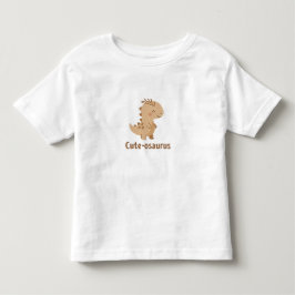 キュートサウルス - かわいい恐竜 トドラーTシャツ