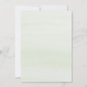 キュートサファリジャングルアニマル誕生日招待状 招待状 (裏面)