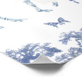 キュートサファリトイレデジュイ | Blue Baby Shower Drink ポスター (角)