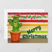 キュートサボスフェスティバルサウスウエスメリークリスマス シーズンポストカード (正面/裏面)