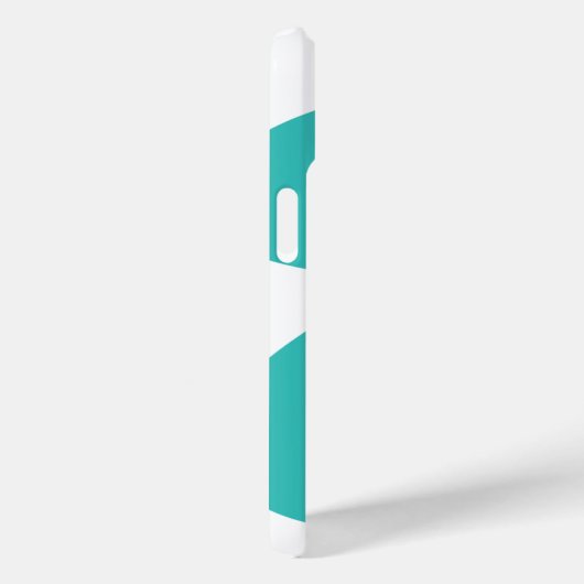 キュートサマーアクアブルーデイジーポップ・アートのフラワーお洒落 Case-Mate iPhoneケース (裏面 / 右)