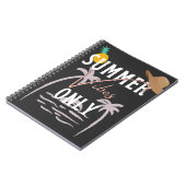 キュートサマービーブスオンリービーチ ノートブック (左側)