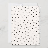 キュートサマーファミリー懇親会ウオーターカラースイカ 招待状 (裏面)