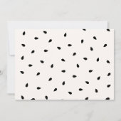 キュートサマーファミリー懇親会スイカ水平 招待状 (裏面)