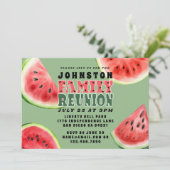 キュートサマーファミリー懇親会スイカ水平 招待状 (スタンド正面)