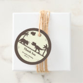 キュートサンキューディオナンスシルエット誕生日 フェイバータグ (インサイチュ)