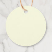 キュートサンキューディオナンスシルエット誕生日 フェイバータグ (裏面)