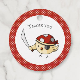 キュートサンキューベイトリーテーマパーソナライズされたバード フェイバータグ