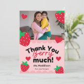 キュートサンキューベリーハイグリーティングカード シーズンカード (スタンド正面)