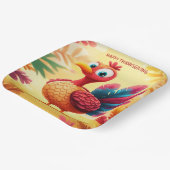 キュートサンクスギビングトルコ紙プレート ペーパープレート (傾斜あり)