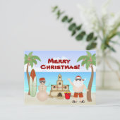 キュートサンタアットザトロピカルクリスマスビーチ シーズンポストカード (スタンド正面)