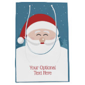 キュートサンタカスタム文字抱き枕 ミディアムペーパーバッグ (正面)
