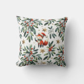 キュートサンタキツネミスタントエブランチ クッション (正面)